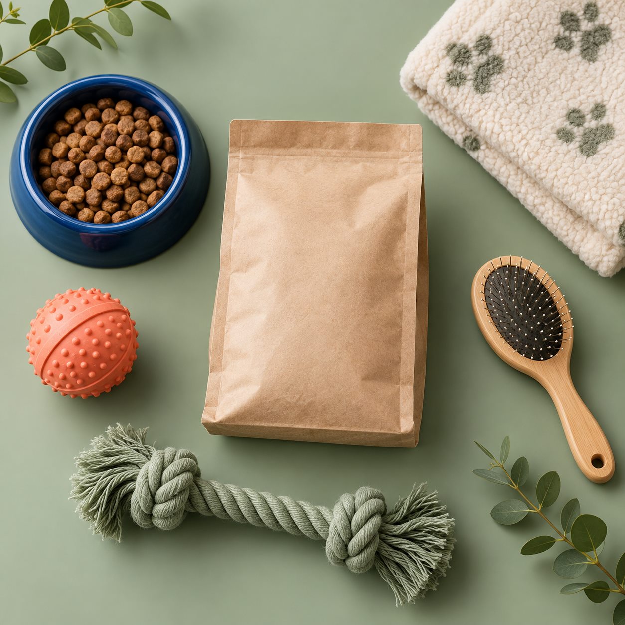 Produtos neutros para cuidados com animais
